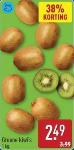 ALDI Groene kiwi's aanbieding