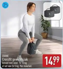 ALDI Crane Crossfit gewichtszak aanbieding