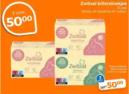 Trekpleister Zwitsal billendoekjes aanbieding