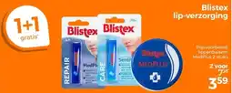 Trekpleister Blistex lip-verzorging aanbieding