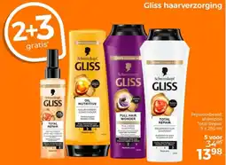 Trekpleister Gliss haarverzorging aanbieding