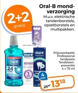 Trekpleister Oral-B mondverzorging aanbieding