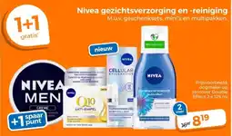 Trekpleister Nivea gezichtsverzorging en reiniging aanbieding