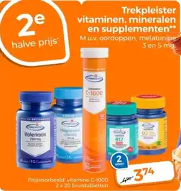 Trekpleister Trekpleister vitaminen, mineralen en supplementen aanbieding