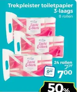 Trekpleister Trekpleister toiletpapier aanbieding
