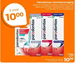 Trekpleister Parodontax mondverzorging aanbieding