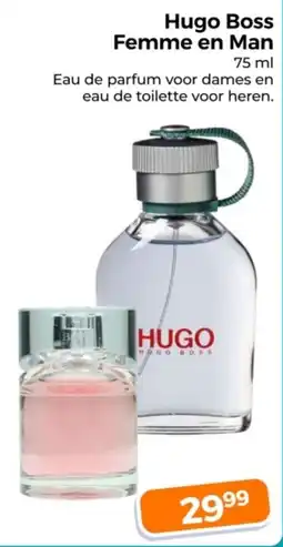 Trekpleister Hugo Boss Femme en Man aanbieding