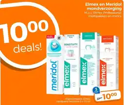 Trekpleister Elmex en Meridol mondverzorging aanbieding