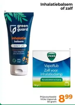 Trekpleister Inhalatiebalsem of zalf aanbieding