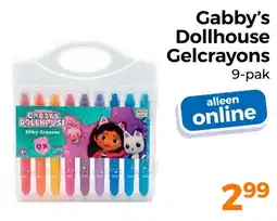 Trekpleister Gabby's Dollhouse Gelcrayons aanbieding
