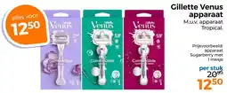 Trekpleister Gillette Venus apparaat aanbieding