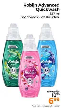 Trekpleister Robijn Advanced Quickwash aanbieding