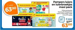 Trekpleister Pampers luiers en luierbroekjes maxi pack aanbieding