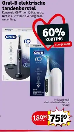 Kruidvat Oral-B elektrische tandenborstel aanbieding