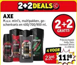 Kruidvat Axe aanbieding