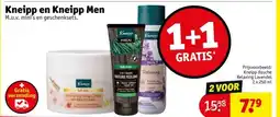 Kruidvat Kneipp en Kneipp Men aanbieding