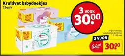 Kruidvat Kruidvat babydoekjes aanbieding