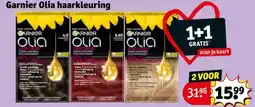 Kruidvat Garnier Olia haarkleuring aanbieding