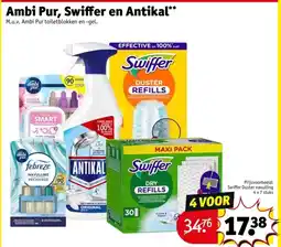 Kruidvat Ambi Pur, Swiffer en Antikal aanbieding