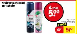 Kruidvat Kruidvat scheergel en schuim aanbieding