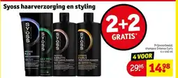 Kruidvat Syoss haarverzorging en styling aanbieding