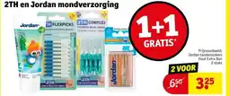 Kruidvat 2TH en Jordan mondverzorging aanbieding