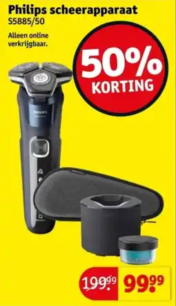 Kruidvat Philips scheerapparaat aanbieding