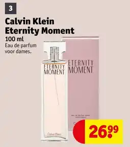 Kruidvat Calvin Klein Eternity Moment aanbieding