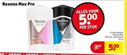 Kruidvat Rexona Max Pro aanbieding