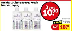 Kruidvat Kruidvat Science Bonded Repair haarverzorging aanbieding