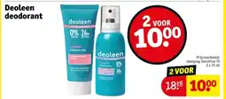 Kruidvat Deoleen deodorant aanbieding