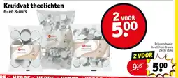 Kruidvat Kruidvat theelichten aanbieding
