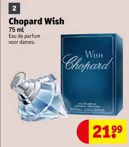 Kruidvat Chopard Wish aanbieding