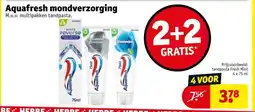 Kruidvat Aquafresh mondverzorging aanbieding