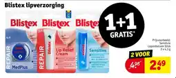Kruidvat Blistex lipverzorging aanbieding