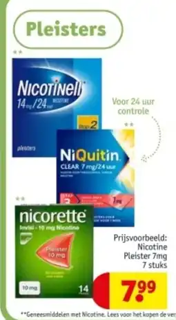 Kruidvat Nicotine Pleister aanbieding