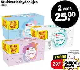 Kruidvat Kruidvat babydoekjes aanbieding
