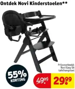 Kruidvat Ontdek Novi Kinderstoelen aanbieding