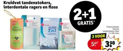 Kruidvat Kruidvat tandenstokers, interdentale ragers en floss aanbieding