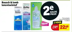 Kruidvat Bausch & Lomb lensvloeistof aanbieding