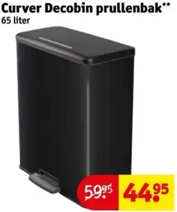Kruidvat Curver Decobin prullenbak aanbieding