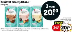 Kruidvat Kruidvat maaltijdshake aanbieding