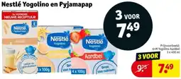 Kruidvat Nestlé Yogolino en Pyjamapap aanbieding