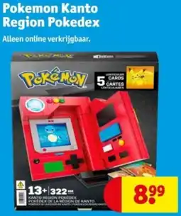 Kruidvat Pokemon Kanto Region Pokedex aanbieding