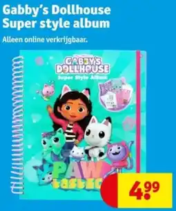 Kruidvat Gabby's Dollhouse Super style album aanbieding