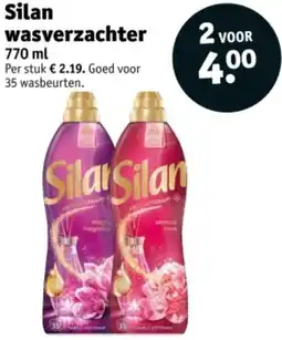 Kruidvat Silan wasverzachter aanbieding