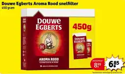 Kruidvat Douwe Egberts Aroma Rood snelfilter aanbieding