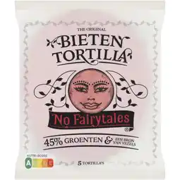 Albert Heijn No Fairytales Bieten tortilla wraps aanbieding