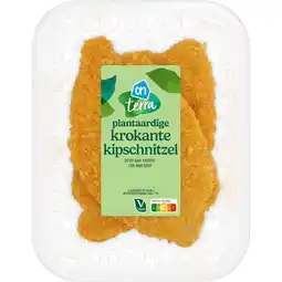 Albert Heijn AH Terra Plantaardige krokante kipschnitzel aanbieding