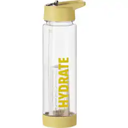 Albert Heijn Bourgini Waterfles hydrate geel 700ml aanbieding